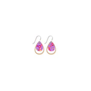 Alex Mason Sorbet Blooms Layered Iconic Outline Drop Earring