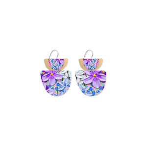 Alex Mason Garden Party Layered Double Bell Drop Earring