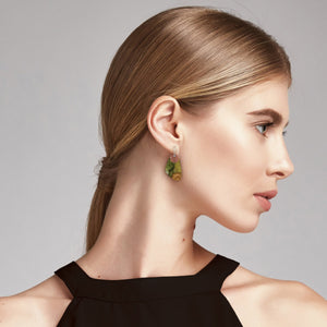 Kiasmin 2 Elegance Layered Pippi Drop Earrings