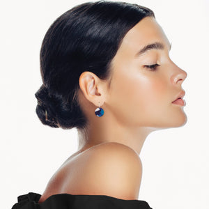 Maggi McDonald Enid Small Circle Drop Earrings