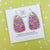 Kelsie Rose Floating Florals Large Summit Drop Earrings