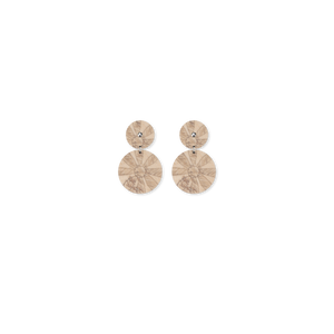 Museums of History NSW Artifacts Double Disc Stud Earrings