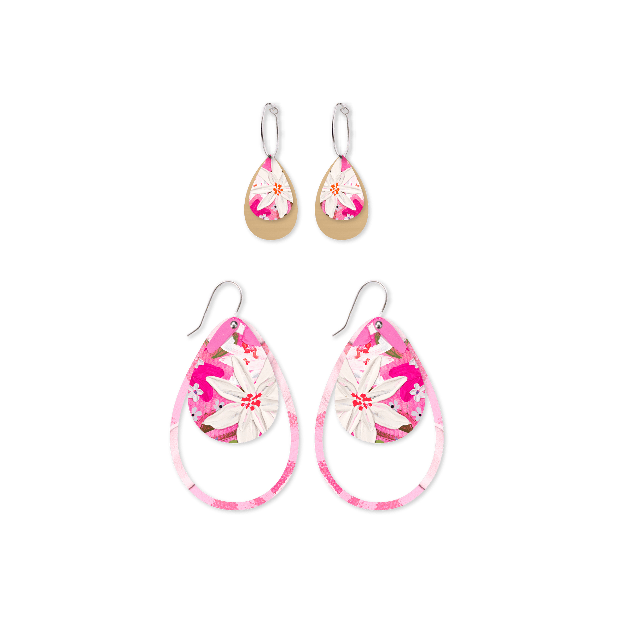 Kelsie Rose Whimsical Blooms Duo Outline Tear Pack Earrings