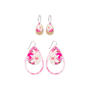 Kelsie Rose Whimsical Blooms Duo Outline Tear Pack Earrings