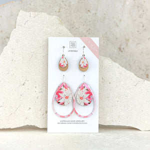 Kelsie Rose Whimsical Blooms Duo Outline Tear Pack Earrings