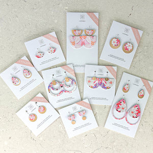 Kelsie Rose Whimsical Blooms Duo Outline Tear Pack Earrings