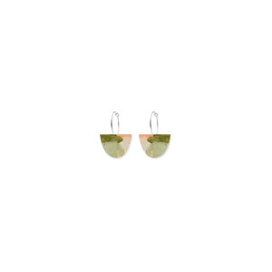 Kiasmin 2 Aura Small Bell Hoop Earrings