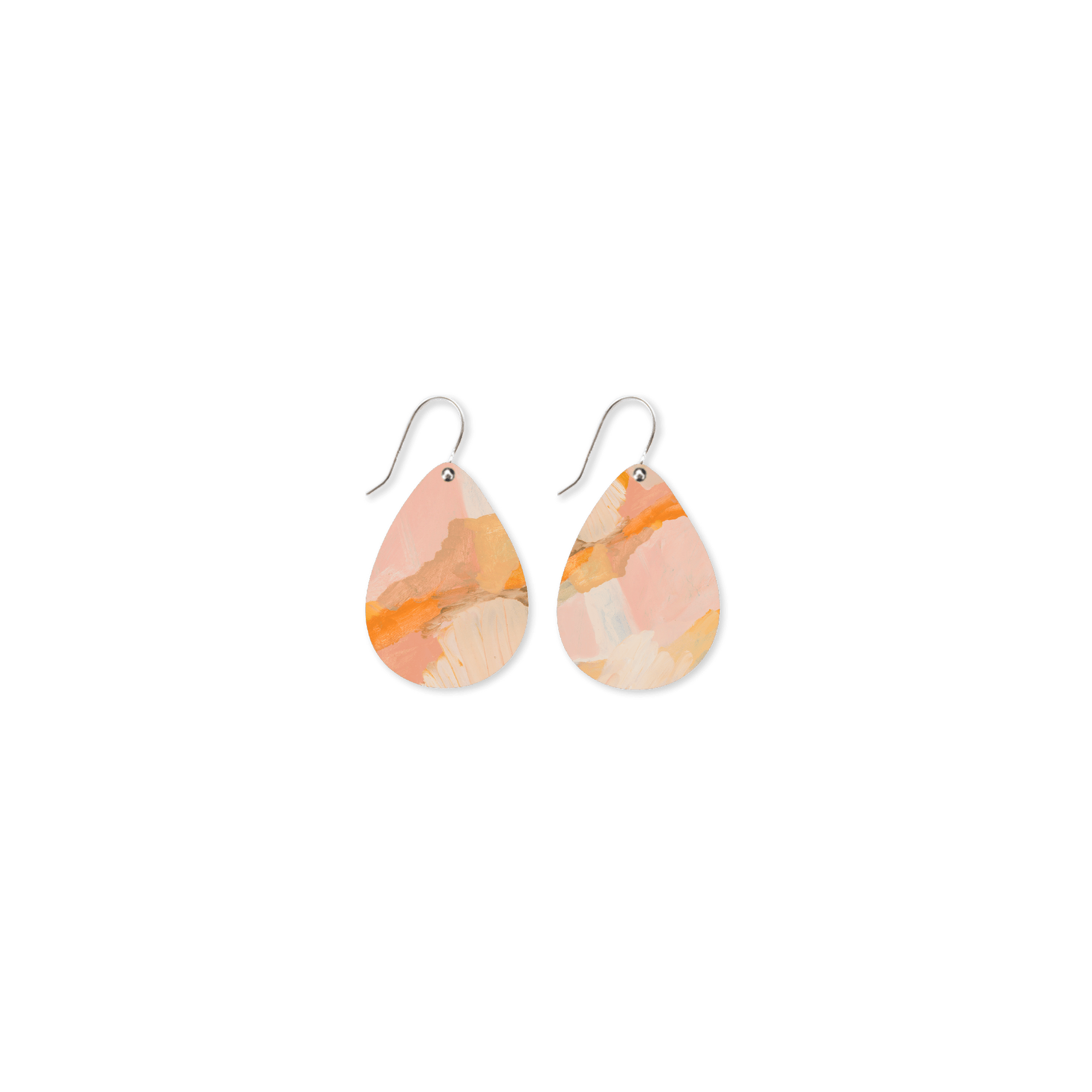 Kiasmin 2 Sunset Iconic Tear Drop Earrings