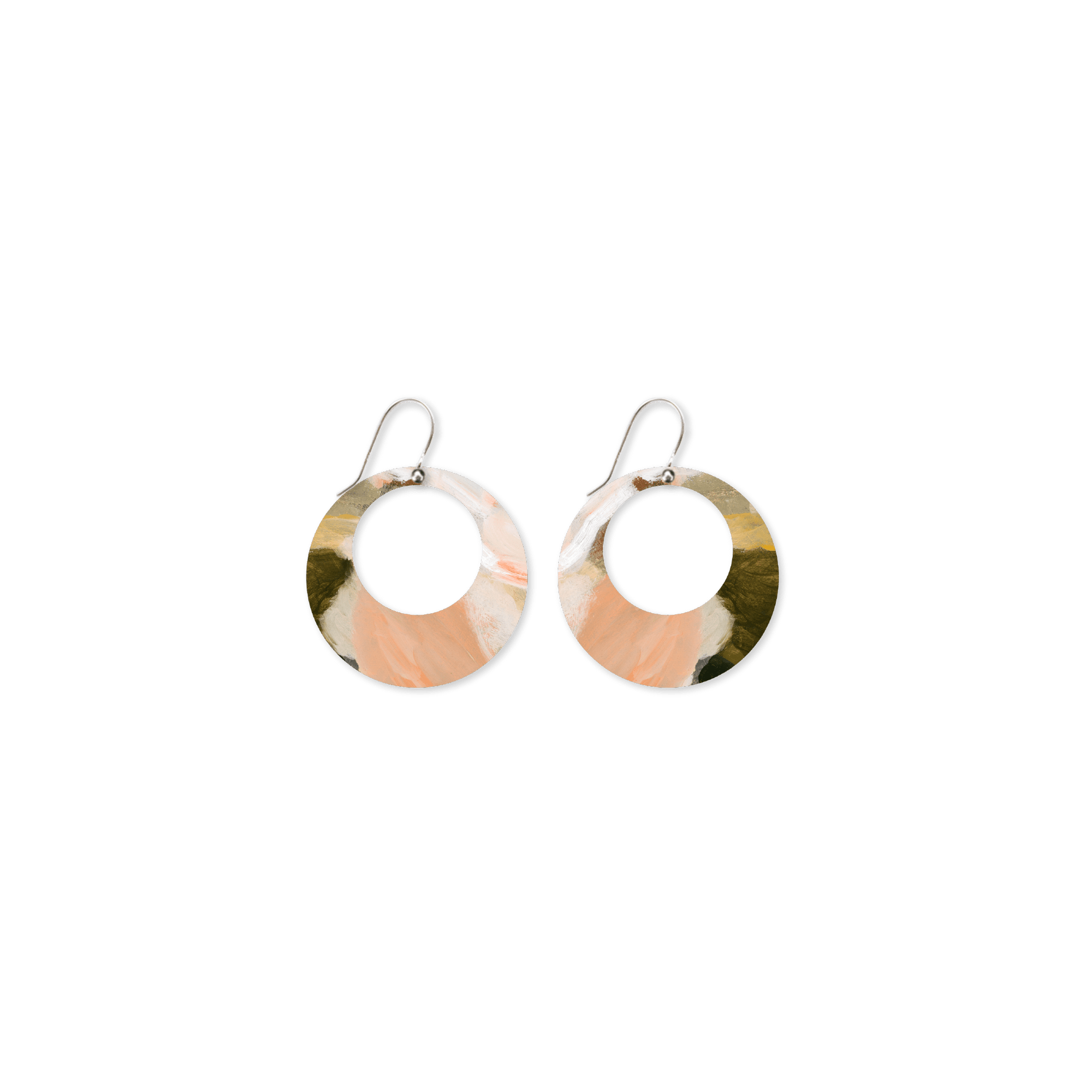 Kiasmin 2 Sunset Retro Drop Earrings