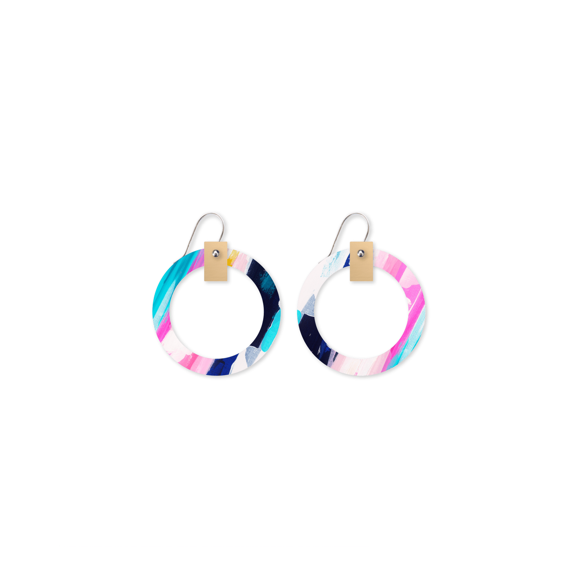 Maggi McDonald Pop Layered Halo Drop Earrings