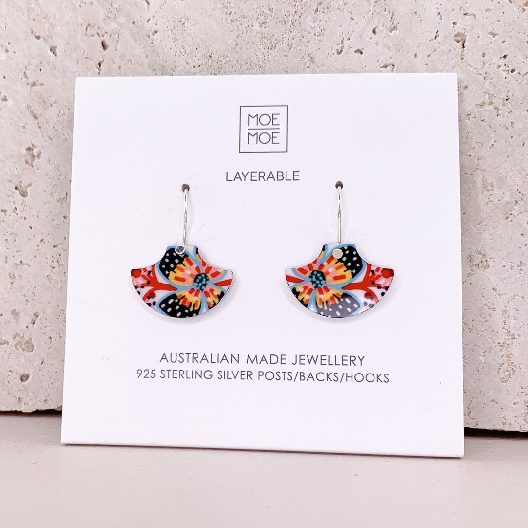 Miss Moresby Fiesta Mini Pagoda Drop Earrings