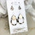 Ivory Tortoise Trinity Tear Pack Earrings